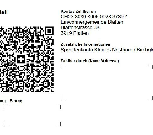 spenden für blatten
