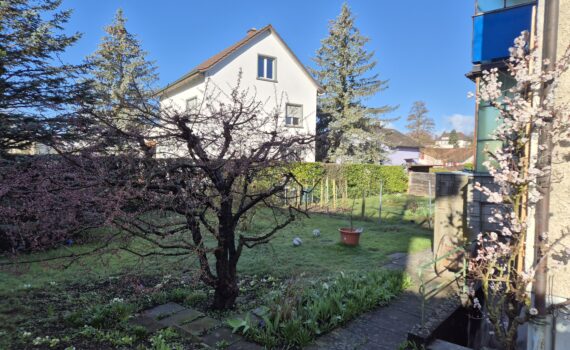 wohnung mit Garten